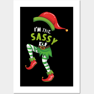 Elf Matching Family group appr co Posters and Art